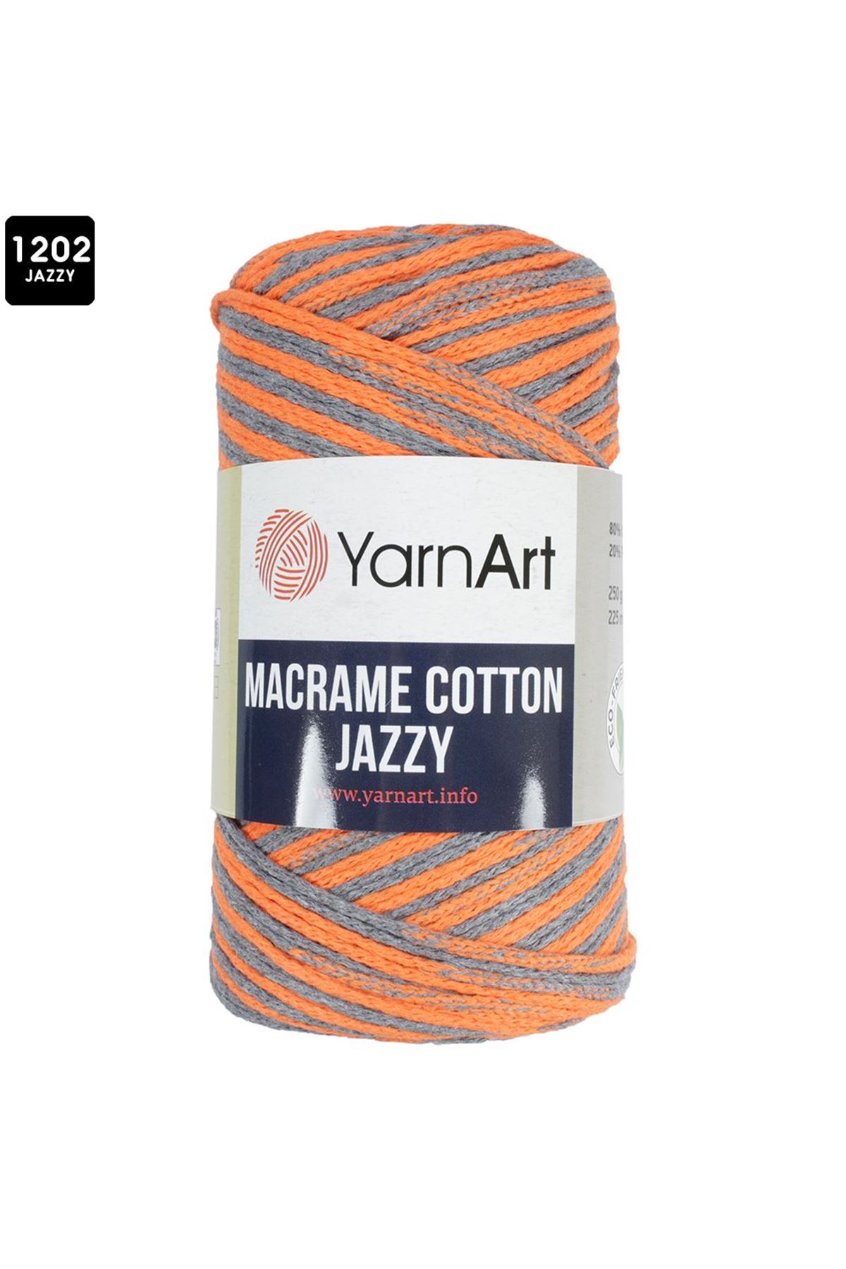 Yarnart Macrame Cotton Jazzy Renk No:1202