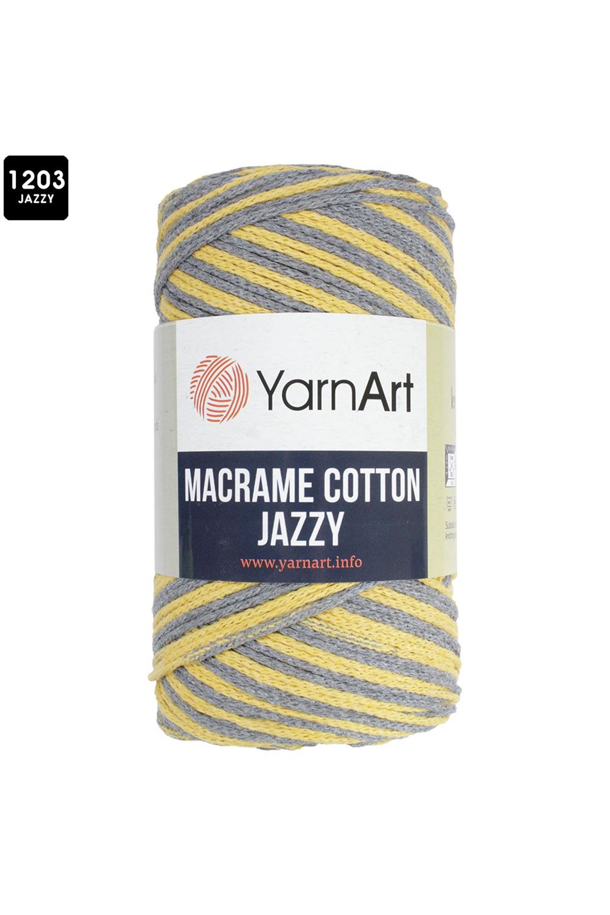 Yarnart Macrame Cotton Jazzy Renk No:1203
