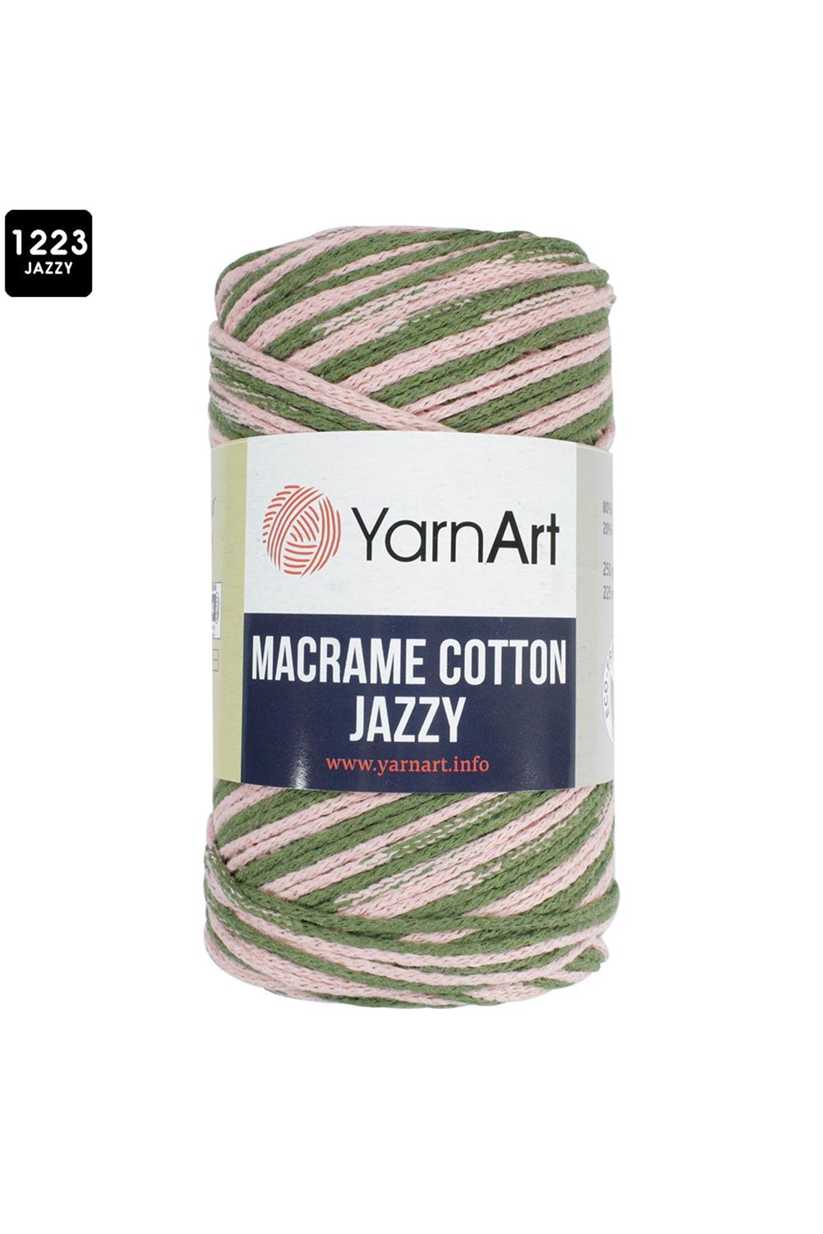 Yarnart Macrame Cotton Jazzy Renk No:1223