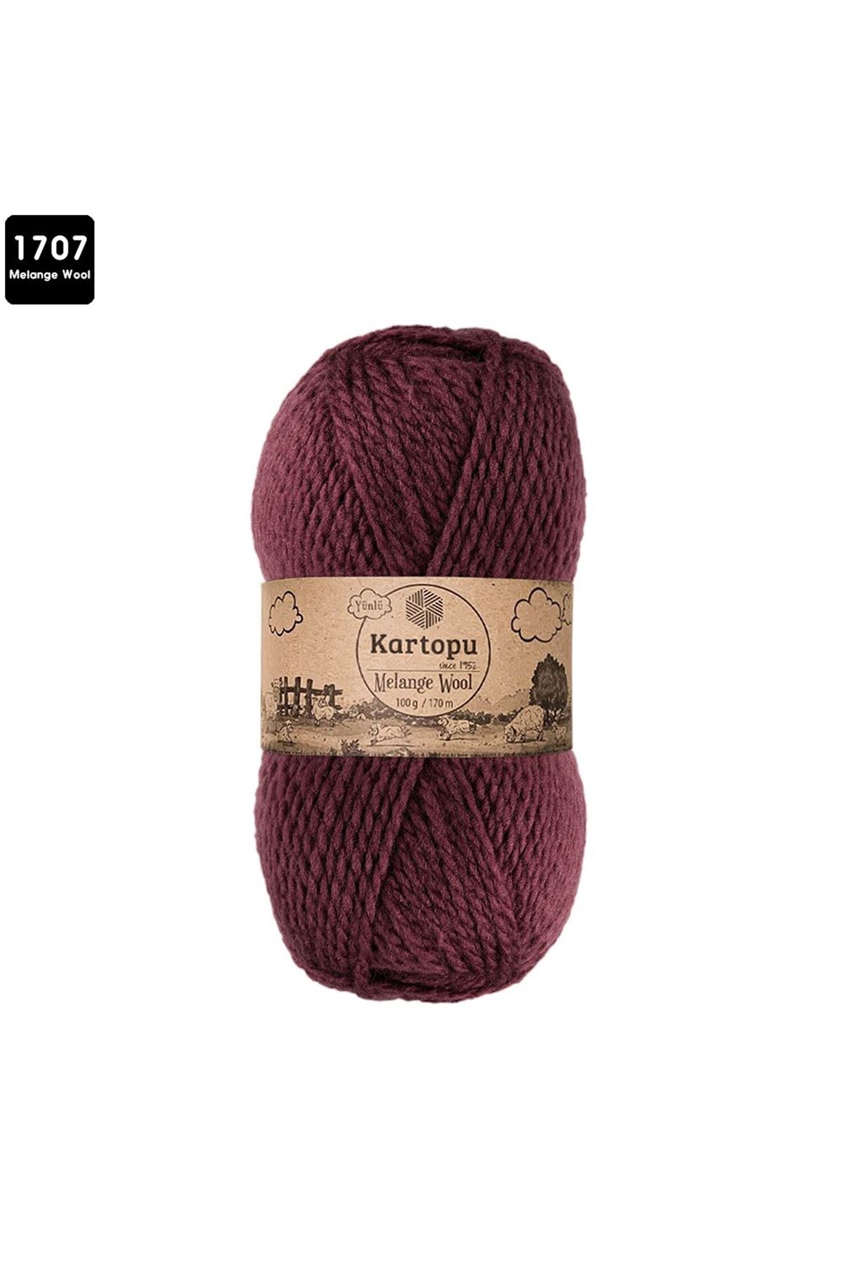 Kartopu Melange Wool Renk No:1707