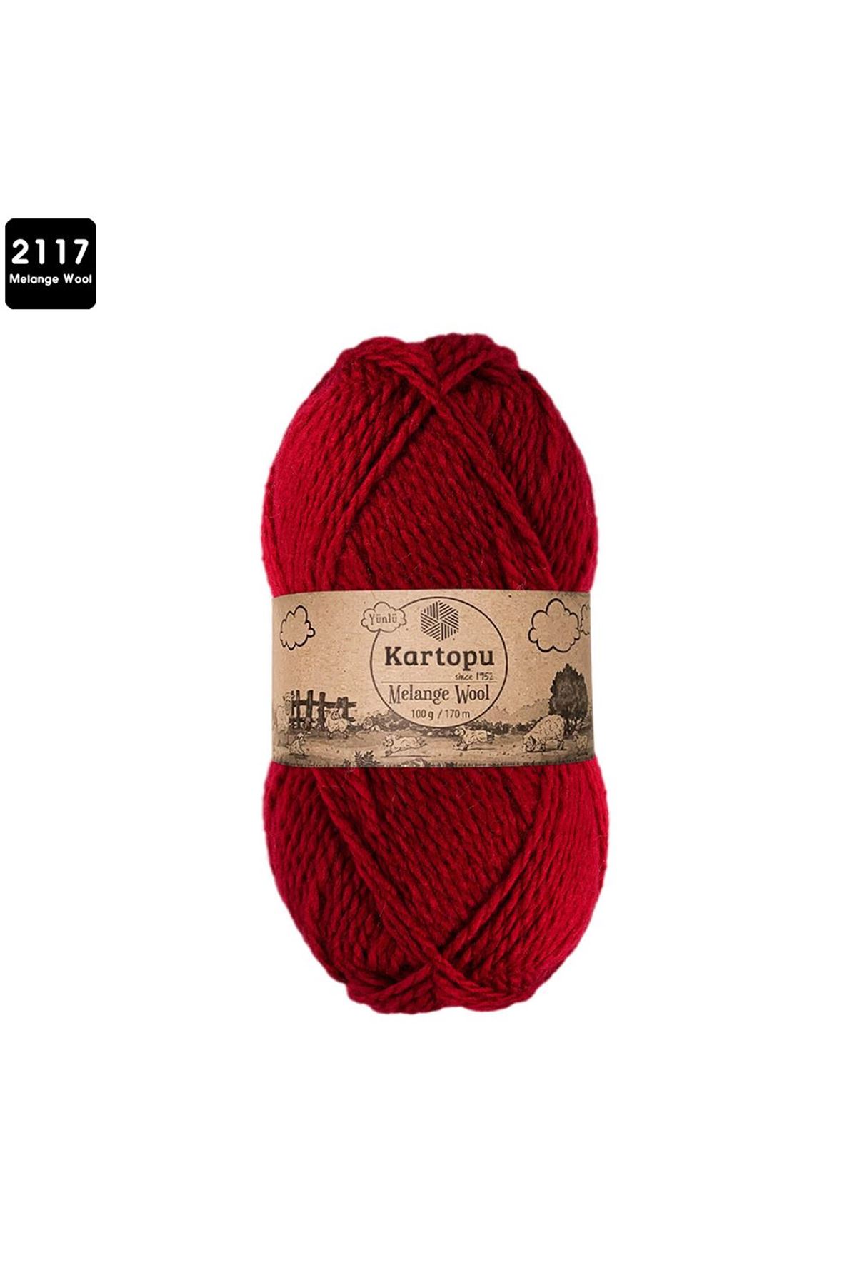 Kartopu Melange Wool Renk No:2117