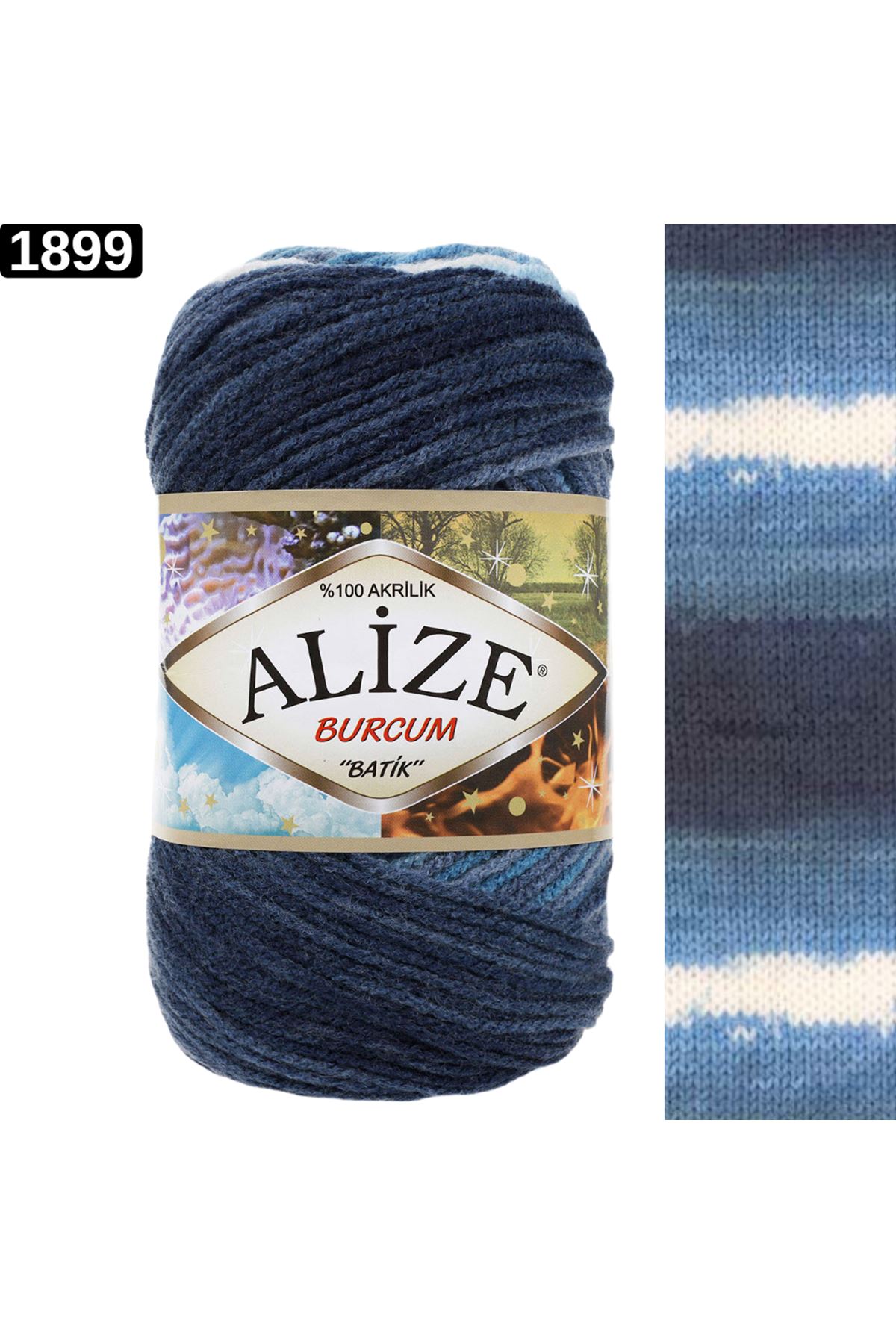 Alize Burcum Batik Renk No: 1899
