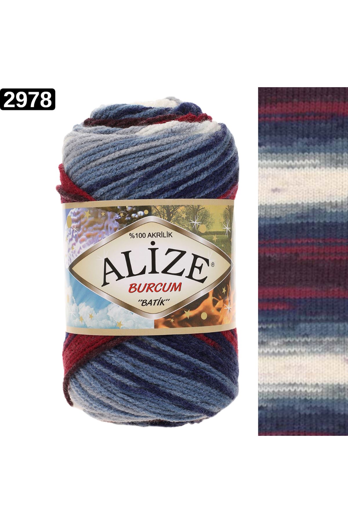 Alize Burcum Batik Renk No: 2978