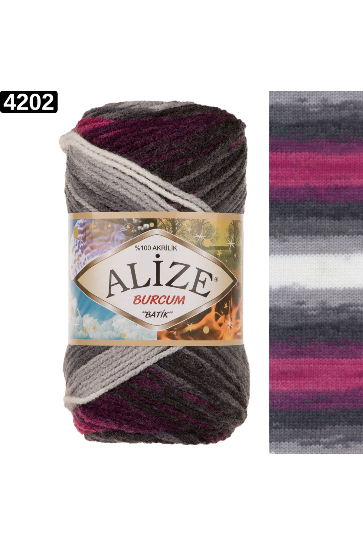 Alize Burcum Batik Renk No: 4202