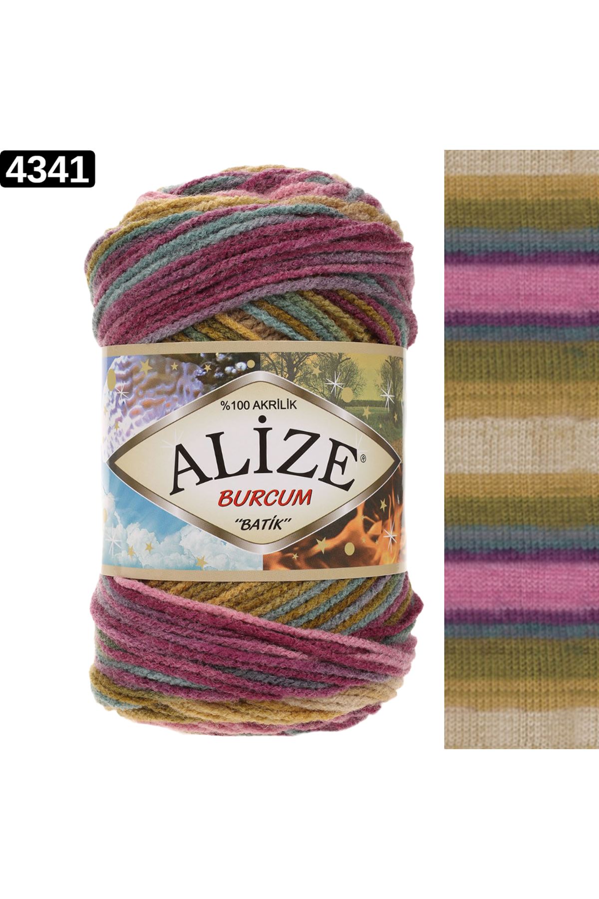 Alize Burcum Batik Renk No: 4341