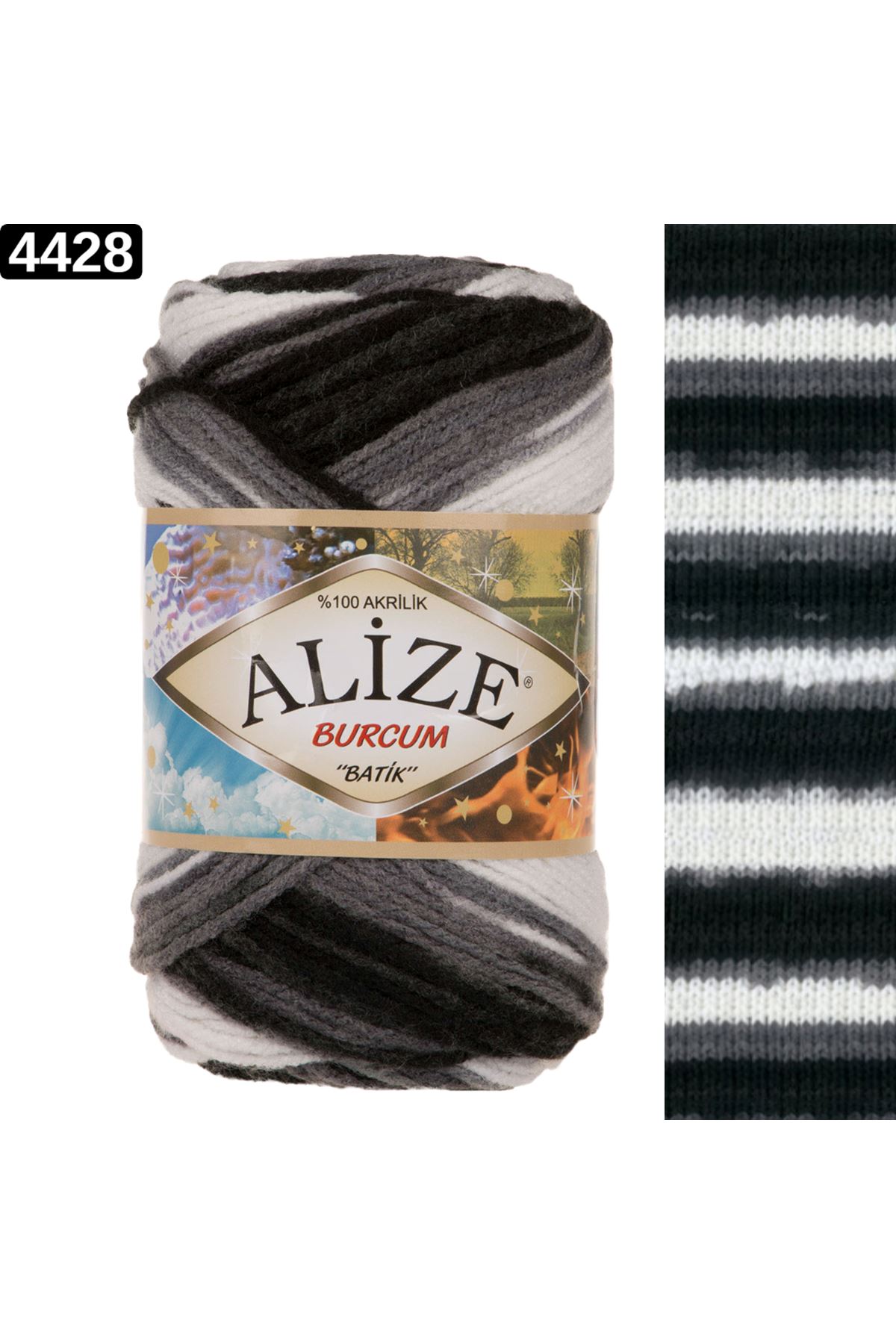 Alize Burcum Batik Renk No: 4428