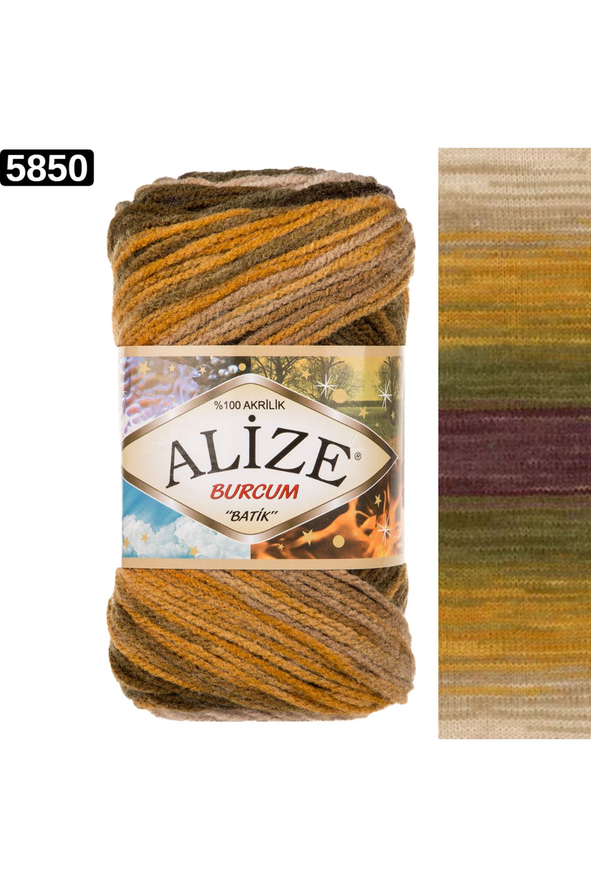Alize Burcum Batik Renk No: 5850