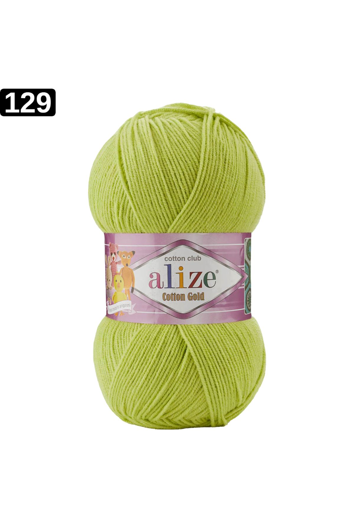 Alize Cotton Gold Renk No: 129