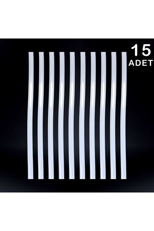 Kalın Sıcak Silikon Tabanca Mum-Çubuk 15 Adet