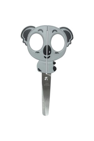 Figürlü Çocuk Makası Küt Uçlu Gri