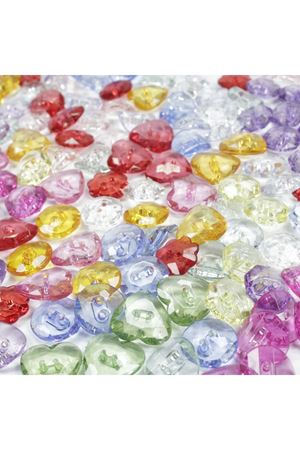 Şeffaf Bebek Düğmesi 120 adet Düğme