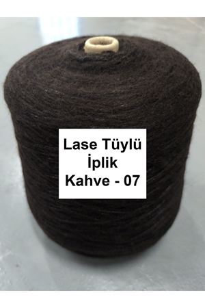 Tüylü Lase Örgü İpi Kahve - 07