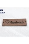 Handmade Deri Etiket 01