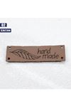 Handmade Deri Etiket 02